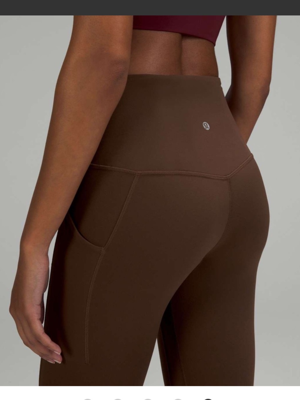 lululemon athletica Align High-Rise Pant with Pockets - Java Brown - sz 6